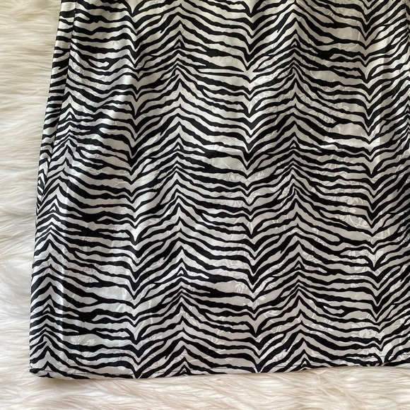 Princess Polly Lochie Zebra Print Satin Cami Dress - Picture 8 of 10